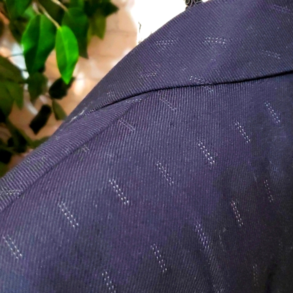 Christian Dior Navy Wool Skirt Suit 14 - Picture 5 of 15